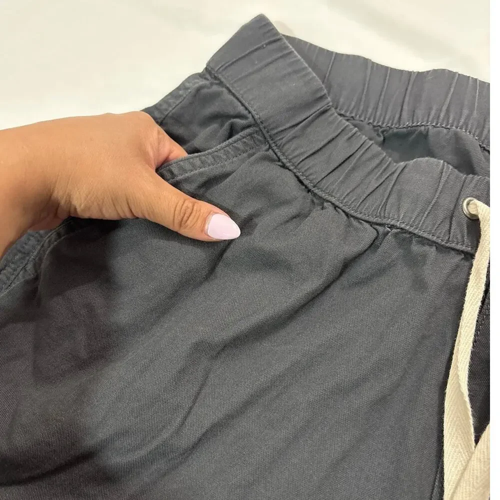 Pact Womens Medium Organic Cotton Daily Pants Drawstring Pull On Outdoors Casual